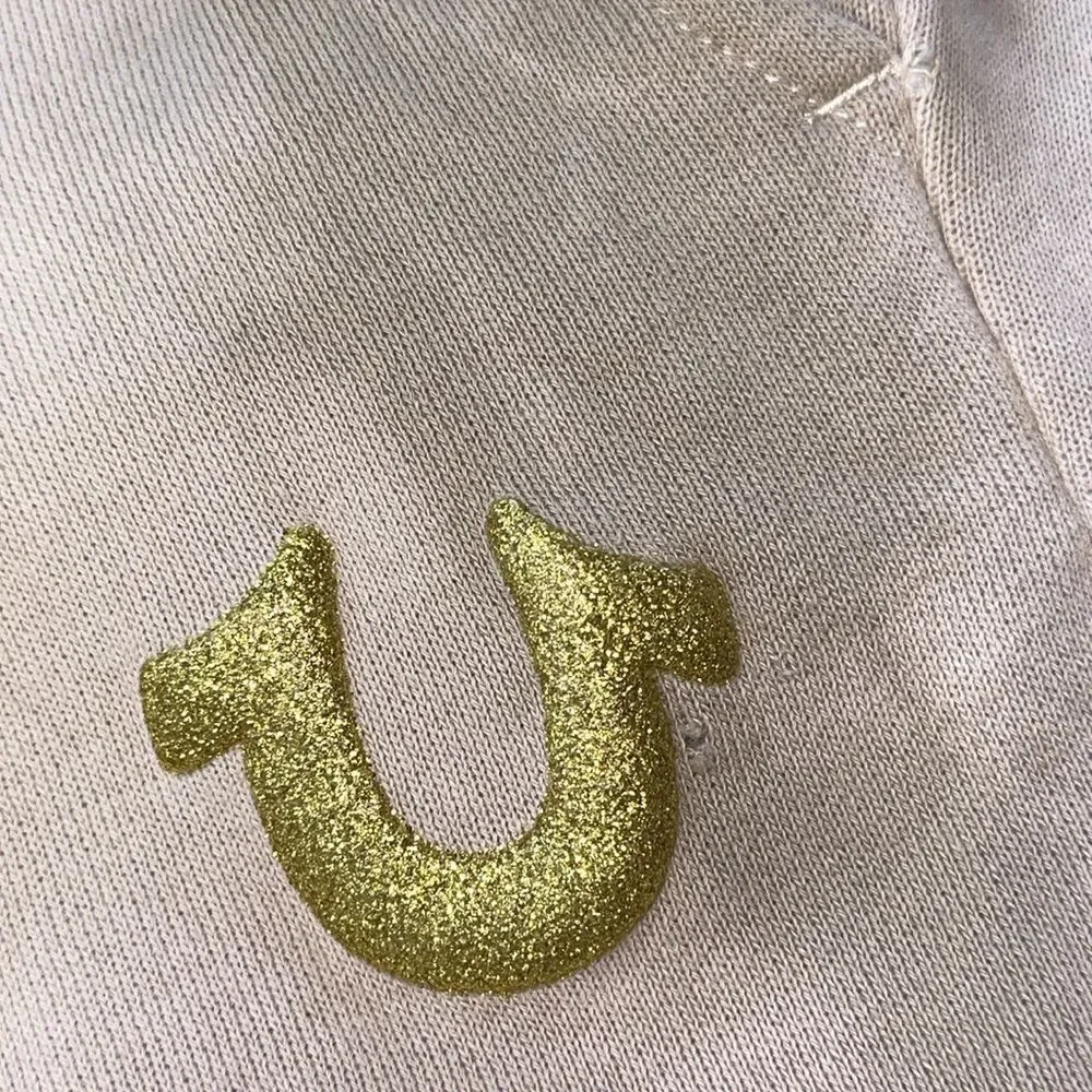 True Religion - Men’s Gold Logo Tie Dye Jogger Sweatpants Sz XL